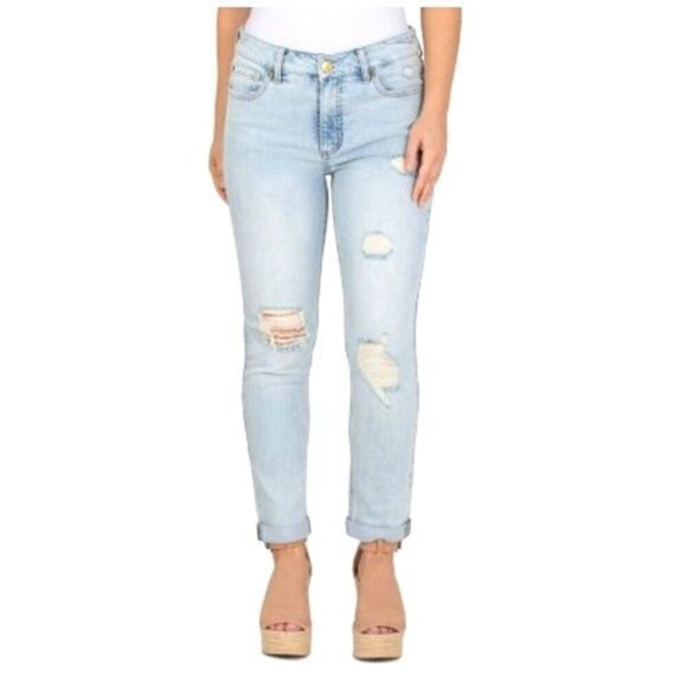 Seven 7 Weekend Fit Slim Jean Distressed